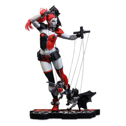 Harley Quinn  Red, White & Black DC Comics Red, White & Black Statue 1/10 by Emanuela Lupacchino 18 cm