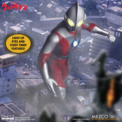 Ultraman Light-Up Action Figure 1/12 One:12 16 cm